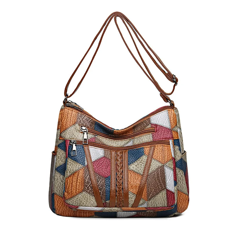Nella - Patchwork Handbag