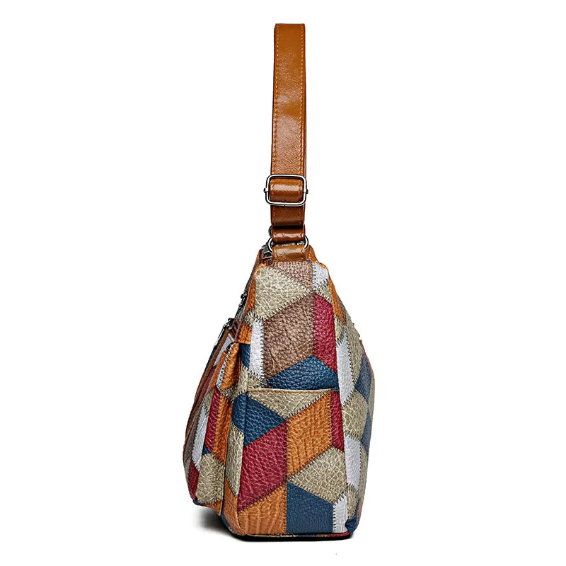 Nella - Patchwork Handbag