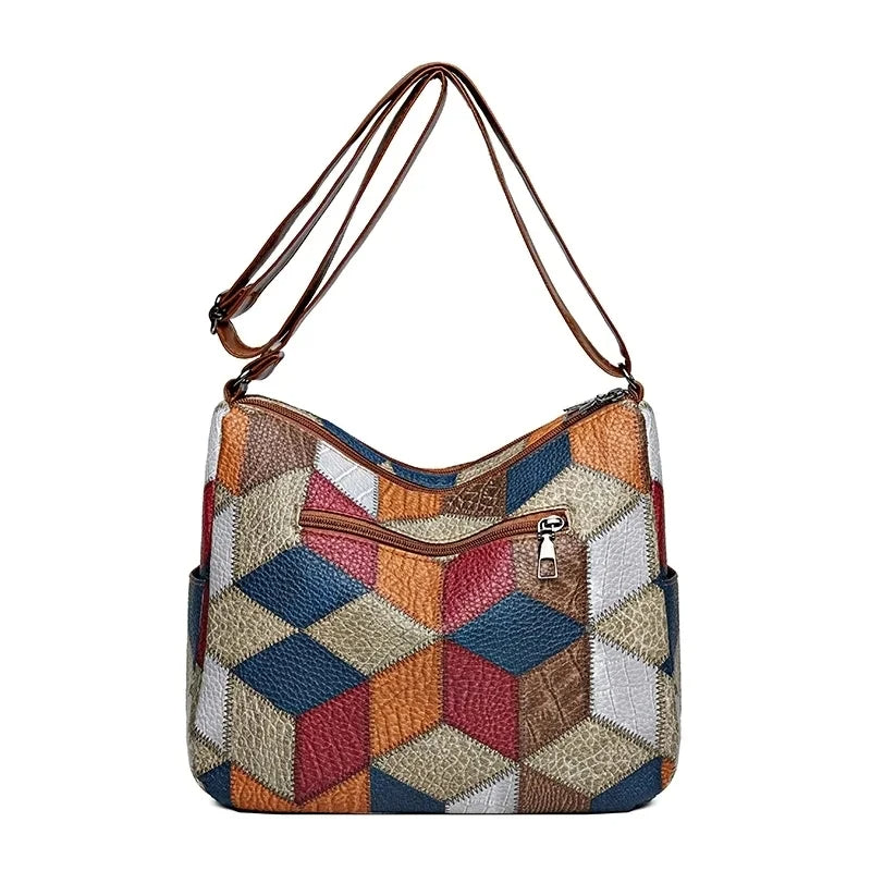 Nella - Patchwork Handbag