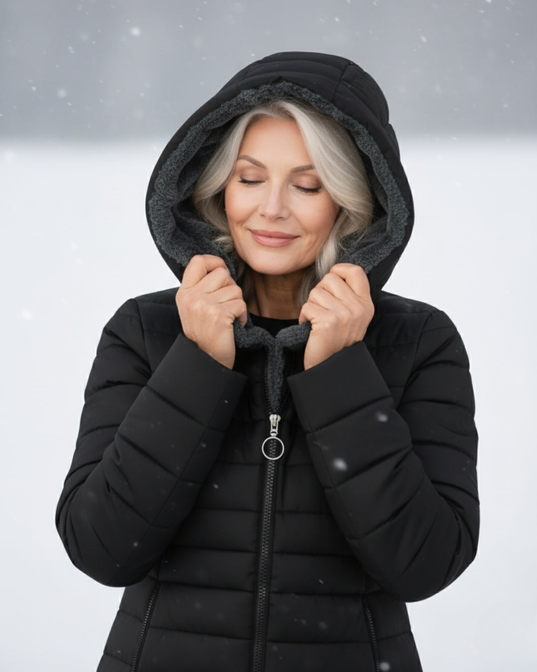 Donna | Fleece Lined Puffer Coat