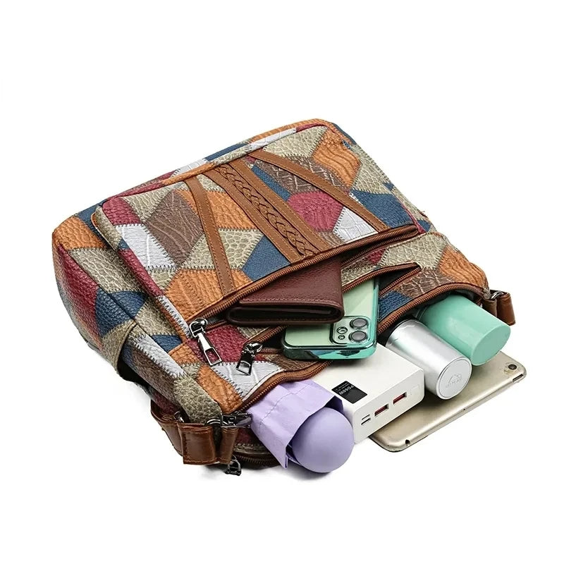 Nella - Patchwork Handbag