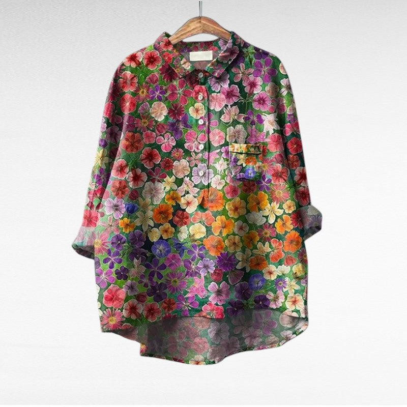 Emily | Elegant Breezy Summer Blouse