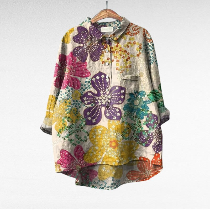 Emily | Elegant Breezy Summer Blouse