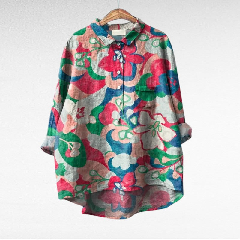 Emily | Elegant Breezy Summer Blouse