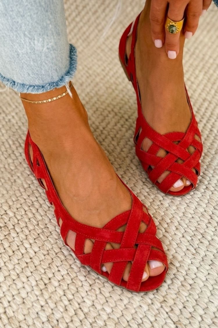 Caterina | Vibrant Summer Woven Sandals