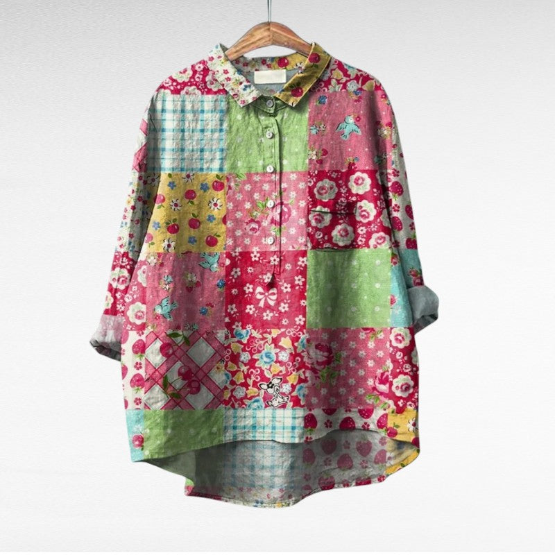 Emily | Elegant Breezy Summer Blouse