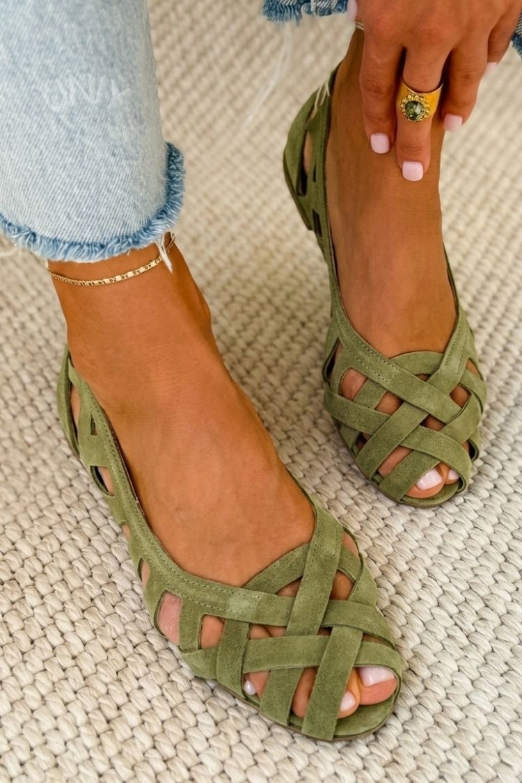Caterina | Vibrant Summer Woven Sandals