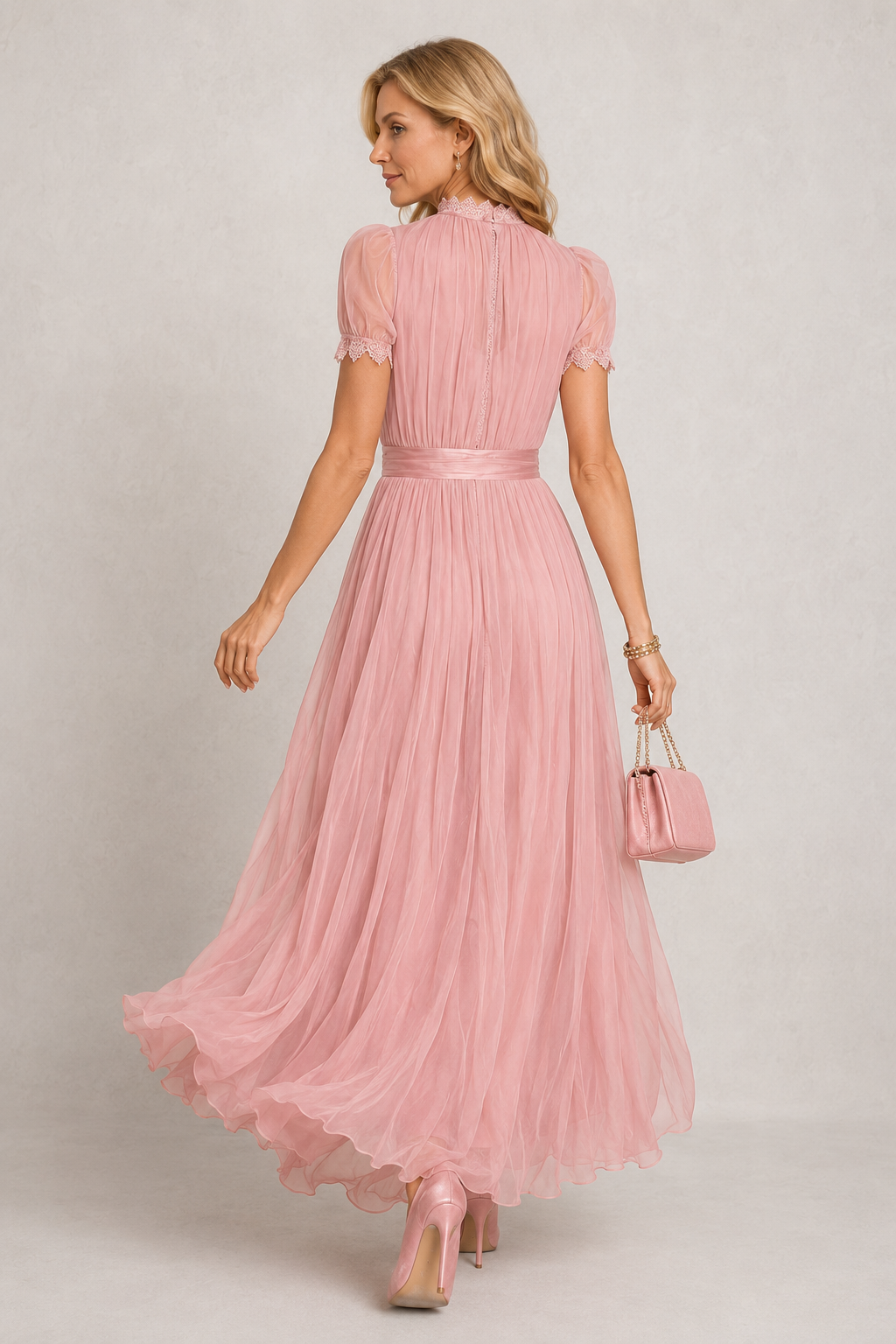 Everly | Flowing Chiffon Maxi Dress