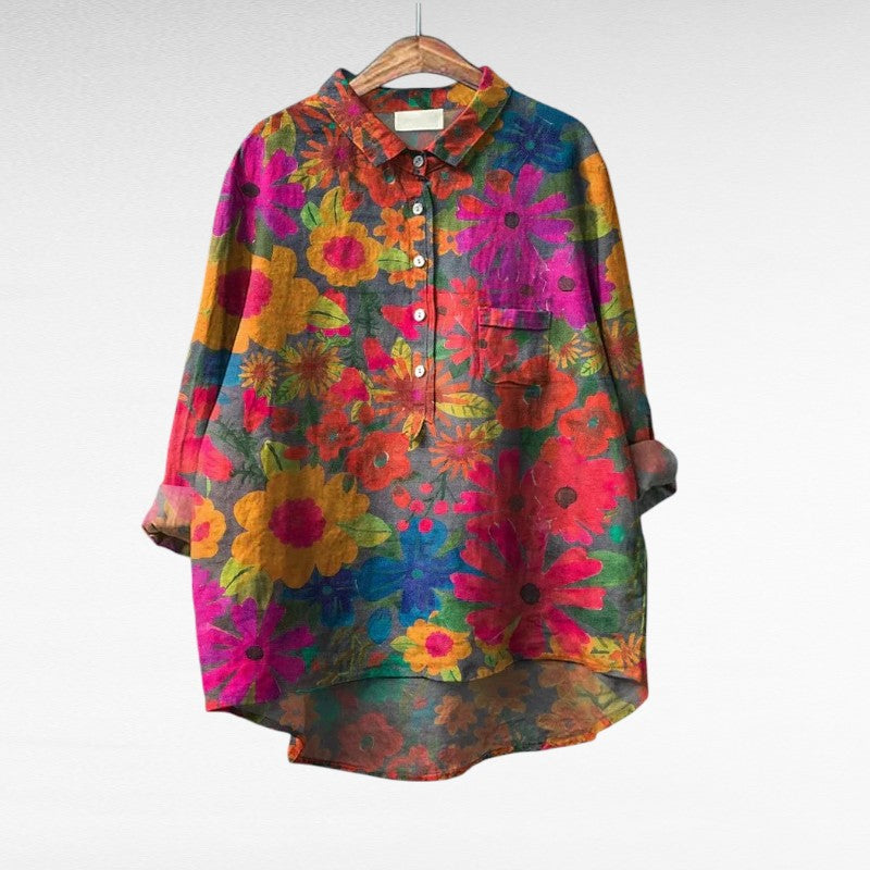 Layla | Elegant Breezy Summer Blouse