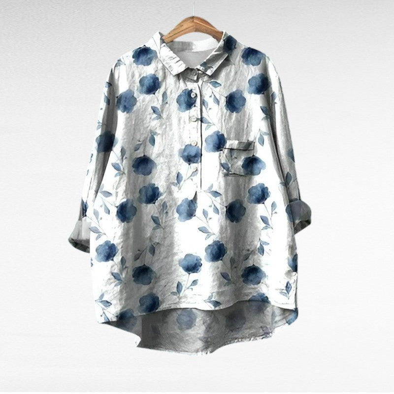Aaliyah | Elegant Breezy Summer Blouse