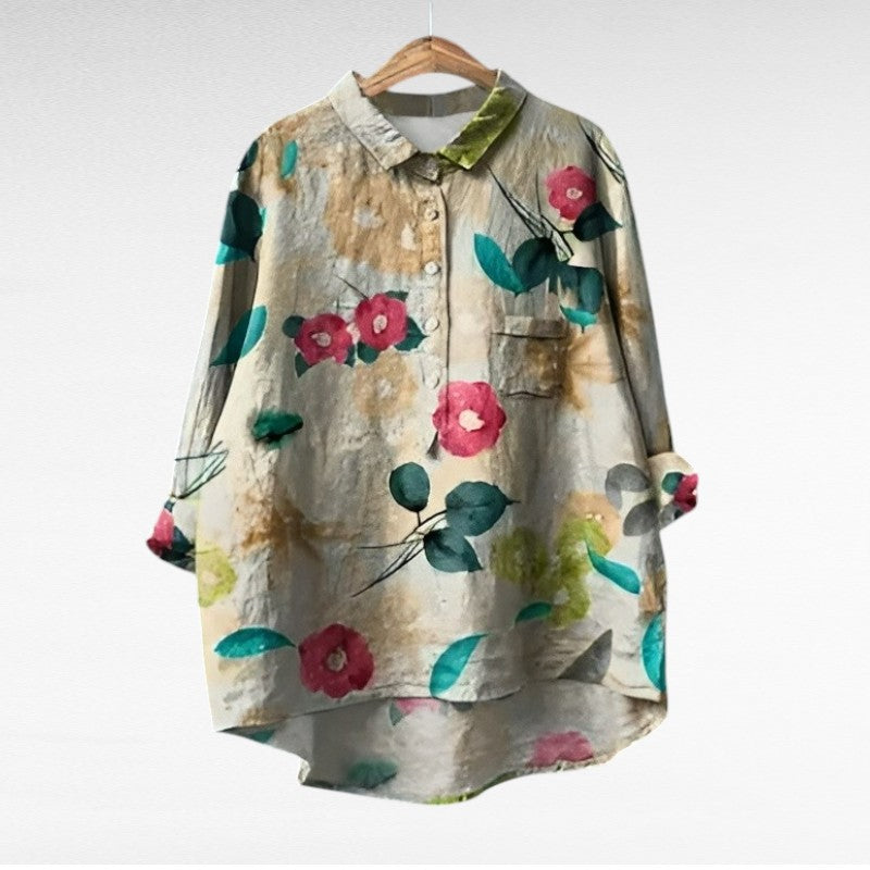Aaliyah | Elegant Breezy Summer Blouse