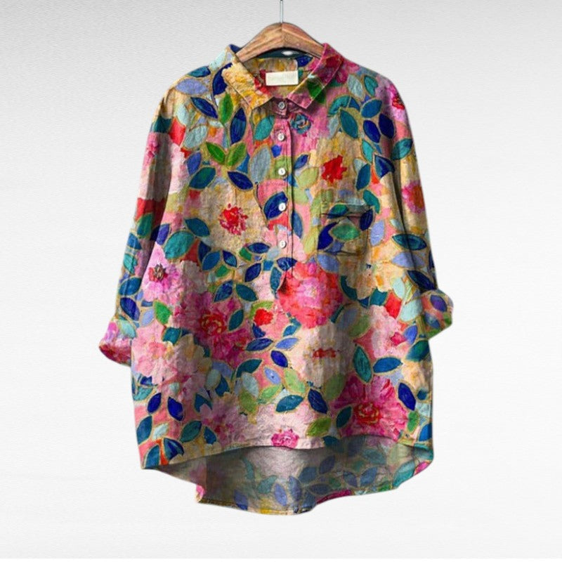 Harper | Elegant Breezy Summer Blouse
