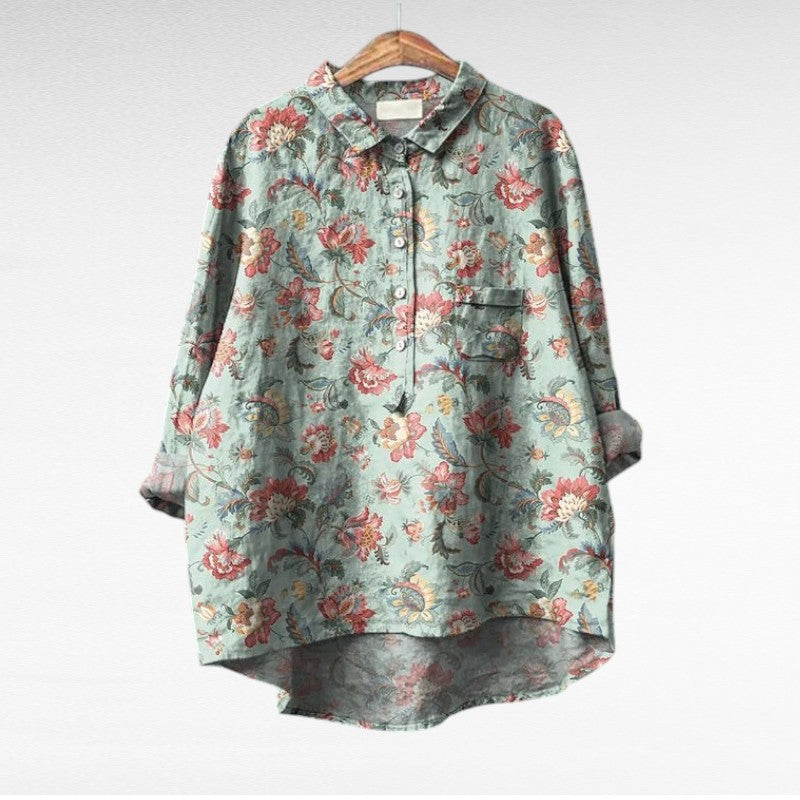 Harper | Elegant Breezy Summer Blouse