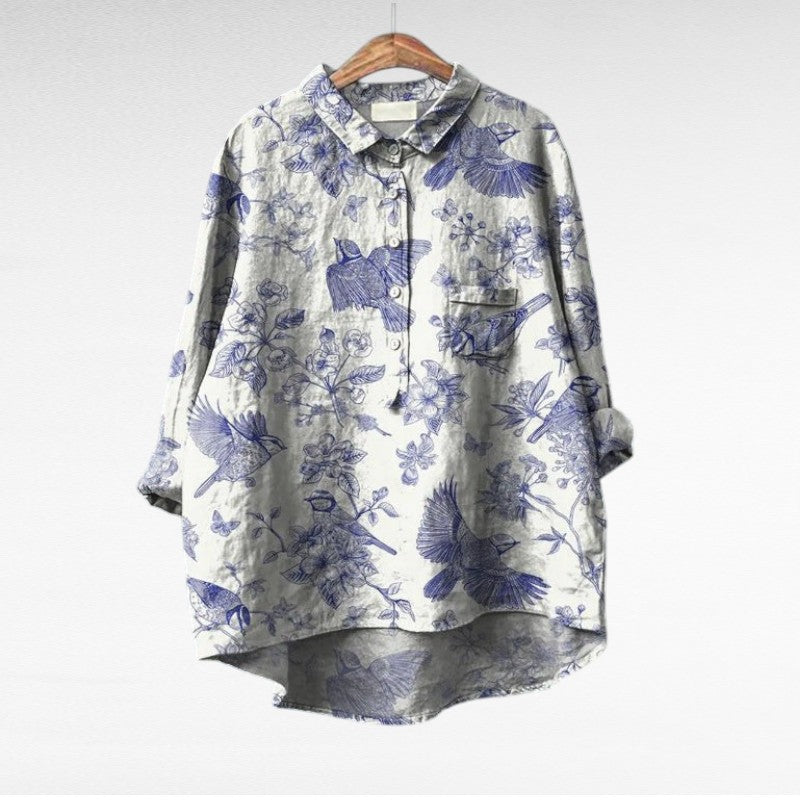Harper | Elegant Breezy Summer Blouse