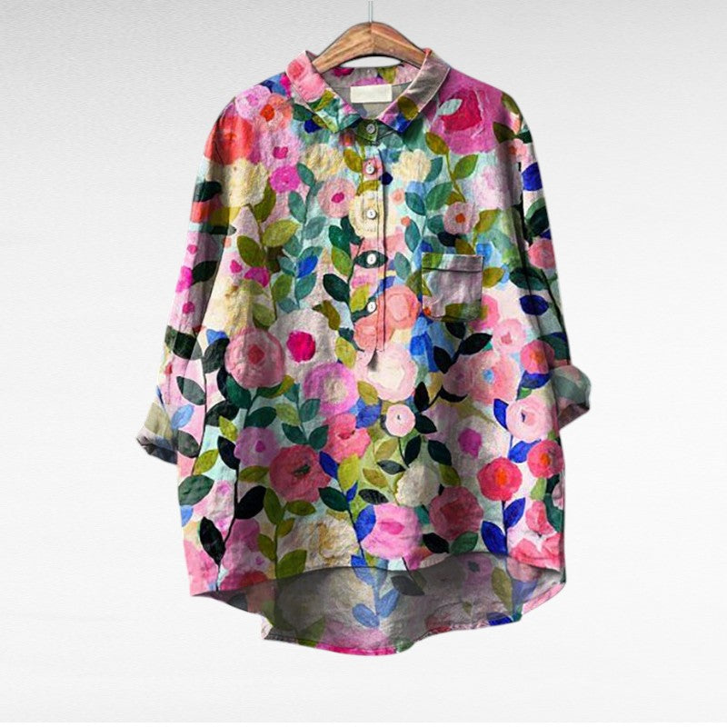 Harper | Elegant Breezy Summer Blouse