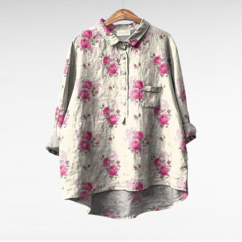 Harper | Elegant Breezy Summer Blouse
