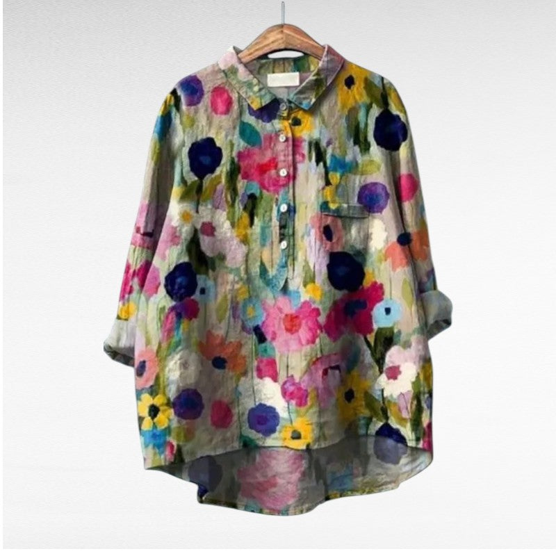 Harper | Elegant Breezy Summer Blouse