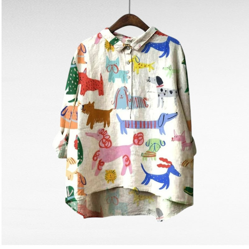 Kennedy | Elegant Breezy Summer Blouse