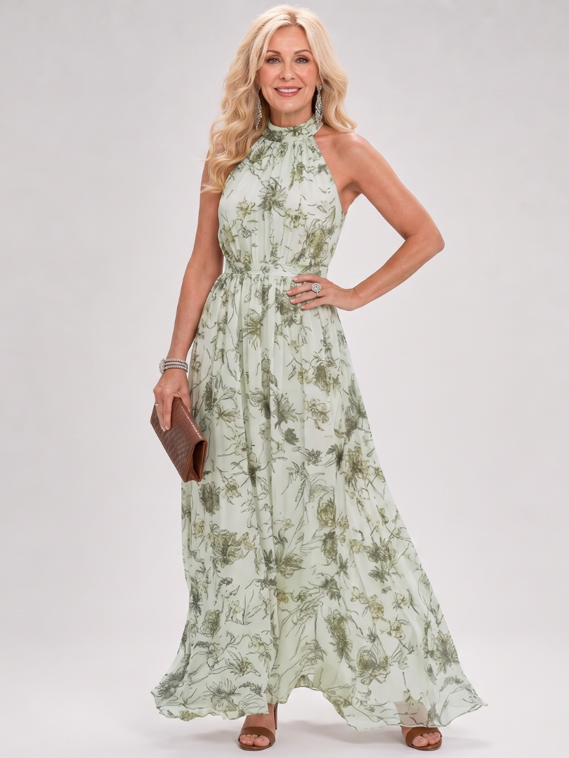 Guinevere | Floral Flowing Midi Dress