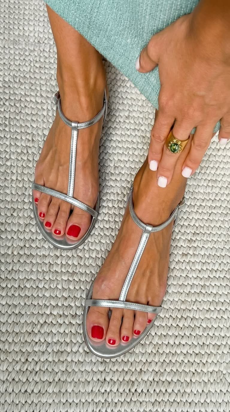 Rosalba | Golden Spring Sandals