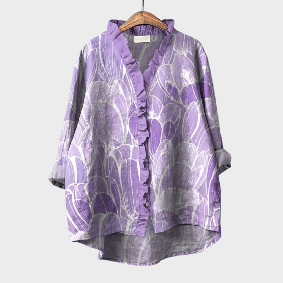 Anna | Elegant Breezy Summer Blouse