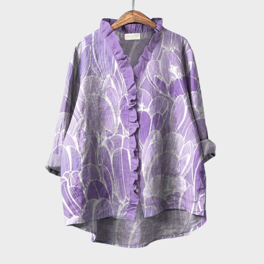Anna | Elegant Breezy Summer Blouse