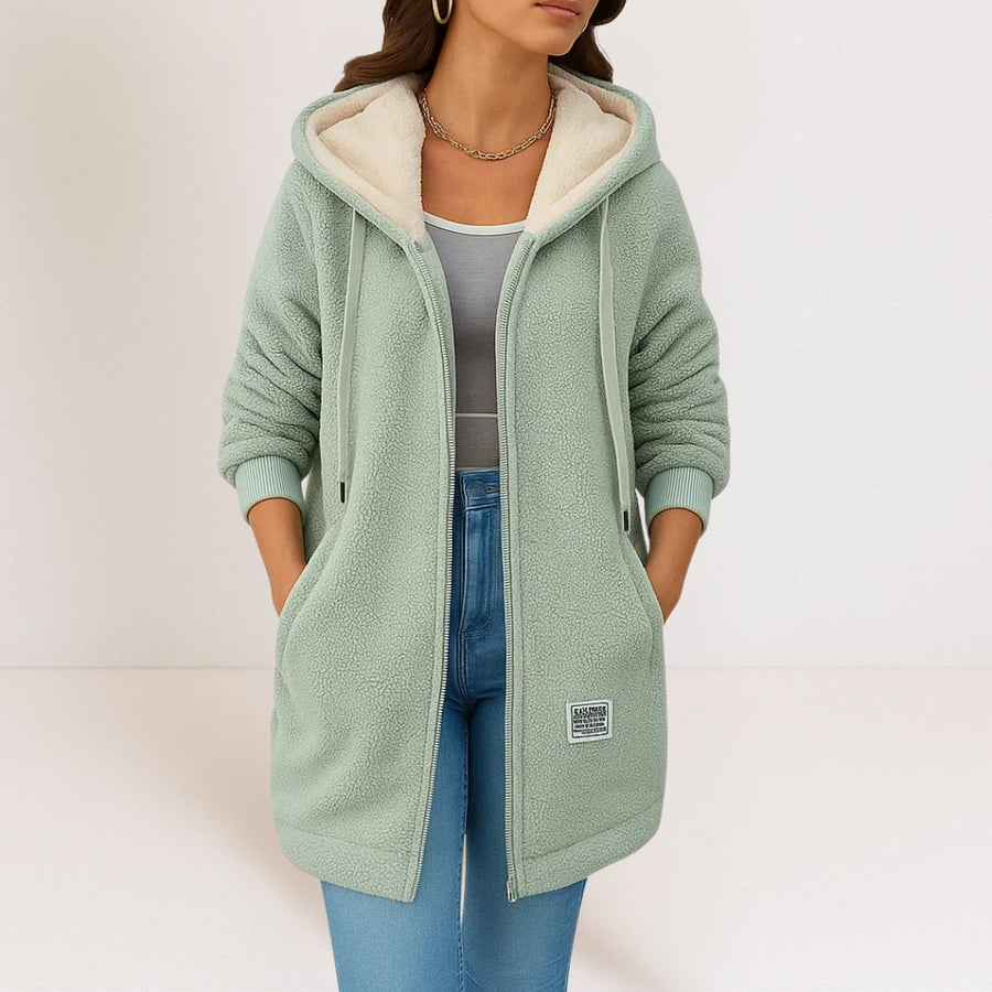 Phoebe | Cosy Fleece Jacket for Effortless Style