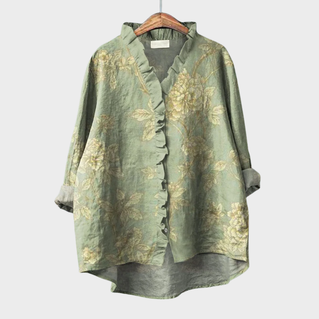 Ellie | Elegant Breezy Summer Blouse