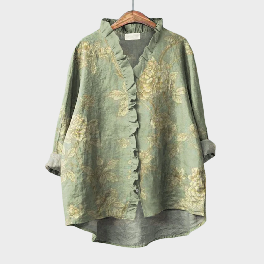 Ellie | Elegant Breezy Summer Blouse