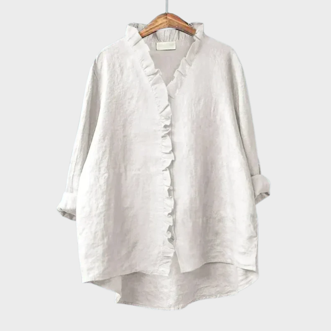 Ava | Elegant Breezy Summer Blouse