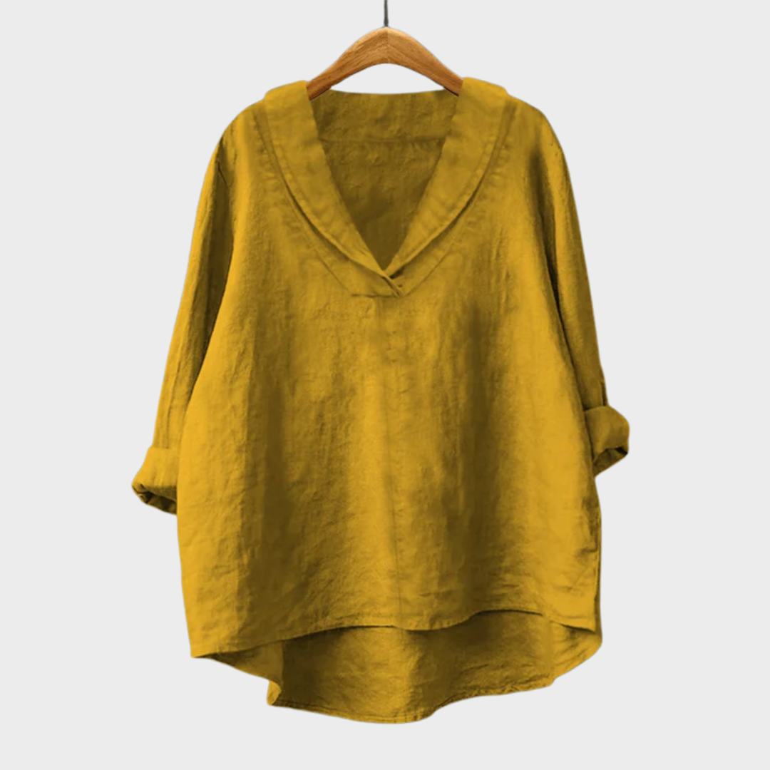 Evelyn | Elegant Breezy Summer Blouse