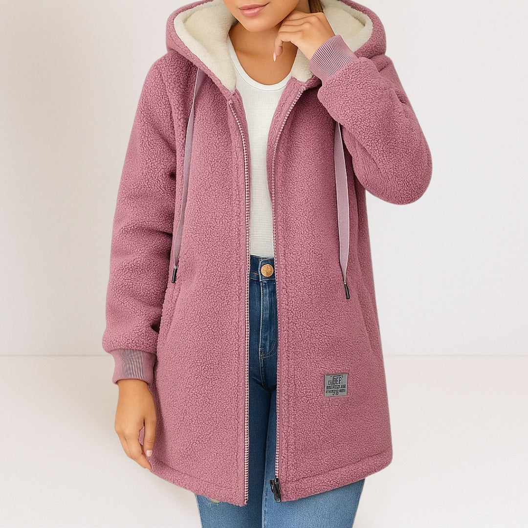 Phoebe | Cosy Fleece Jacket for Effortless Style