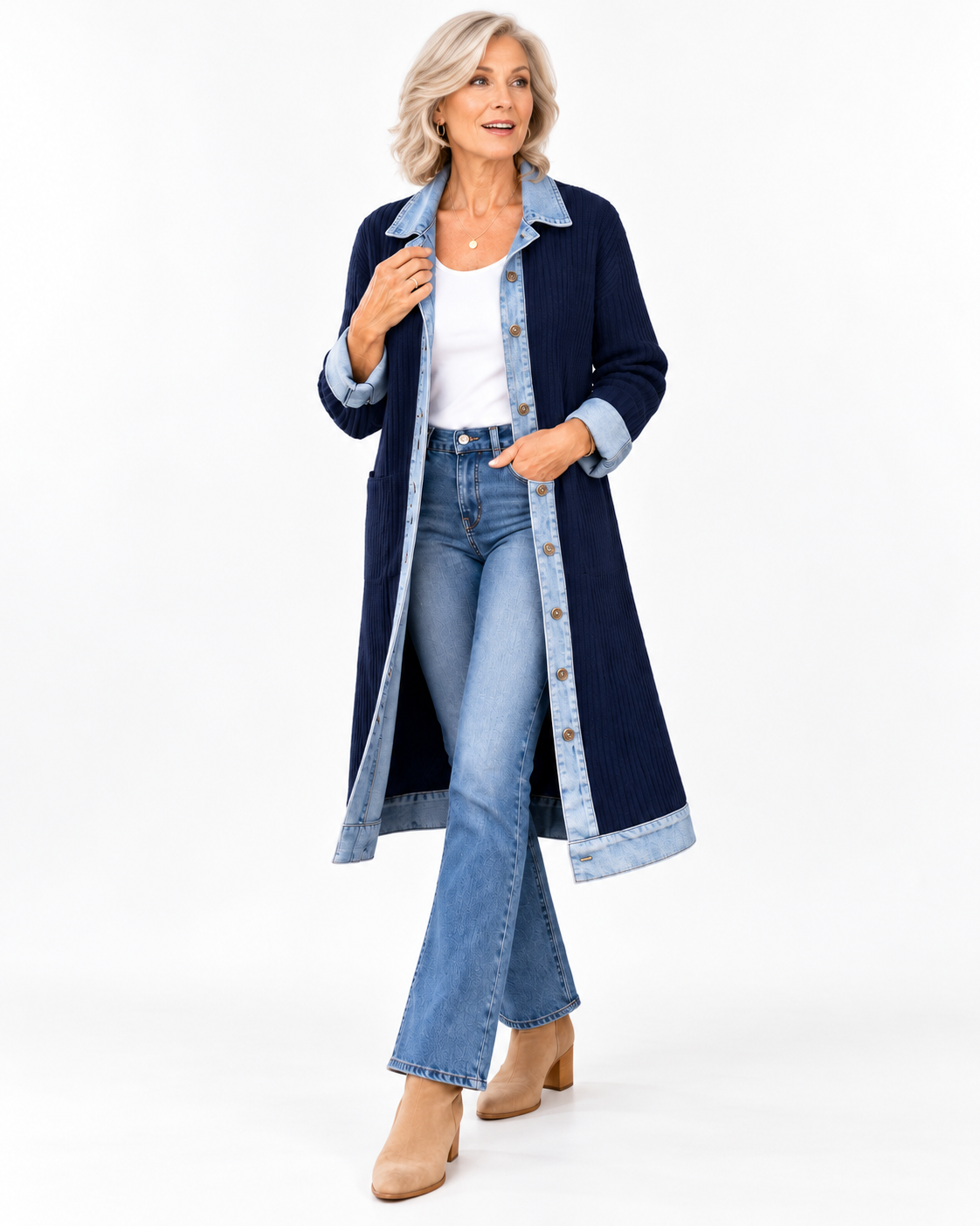 Riley™ | Longline Knit Cardigan