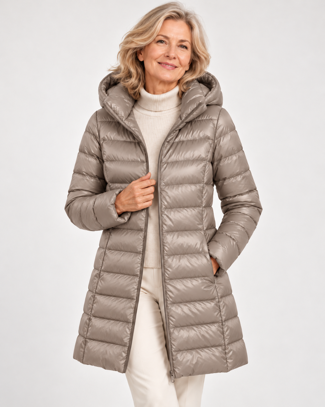 Sarah | Warm Hooded Jacket