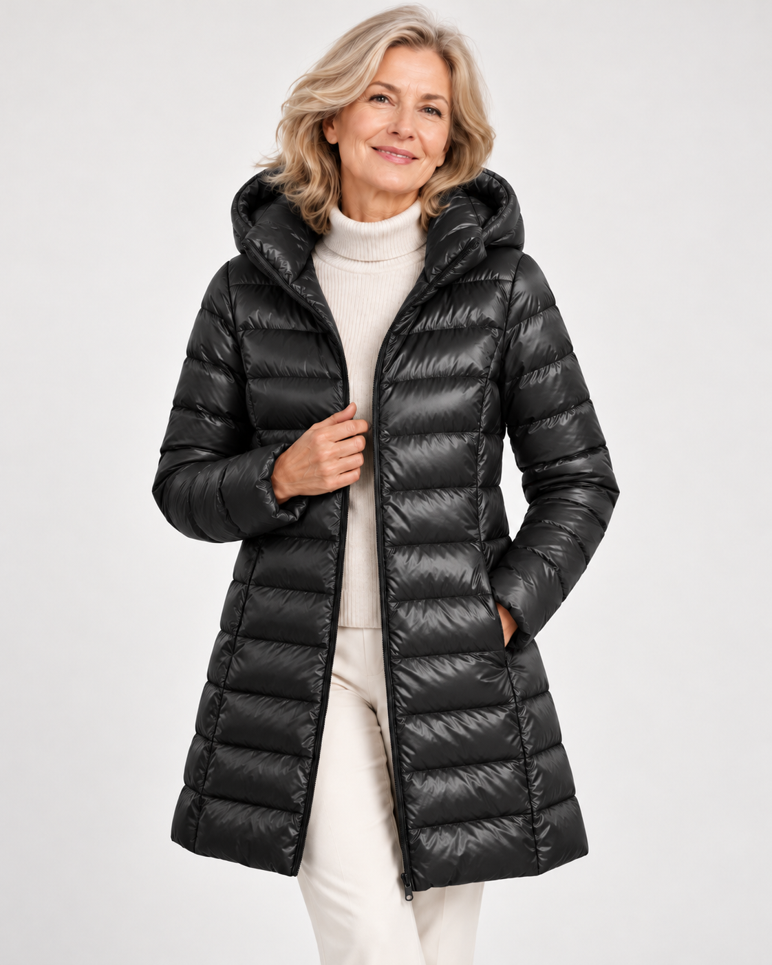 Sarah | Warm Hooded Jacket