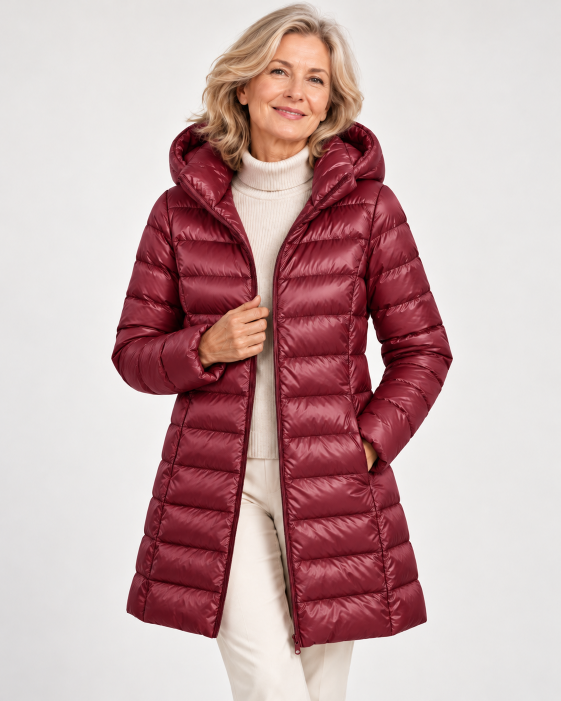 Sarah | Warm Hooded Jacket