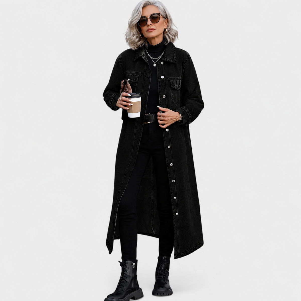 DENIM – Oversized Denim Coat
