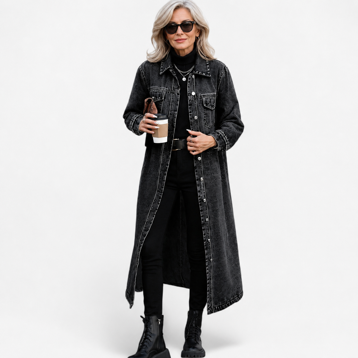 DENIM – Oversized Denim Coat