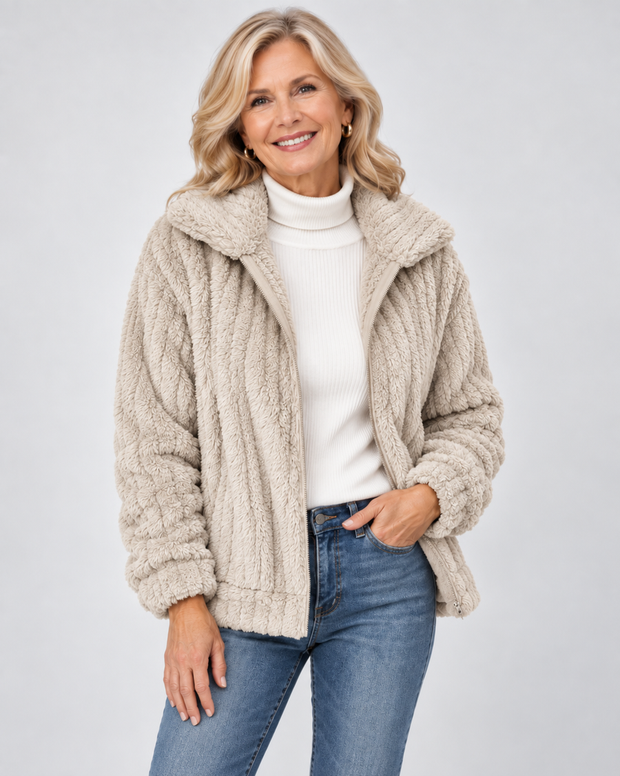 Roberta™ | Cozy Zip-Up Jacket