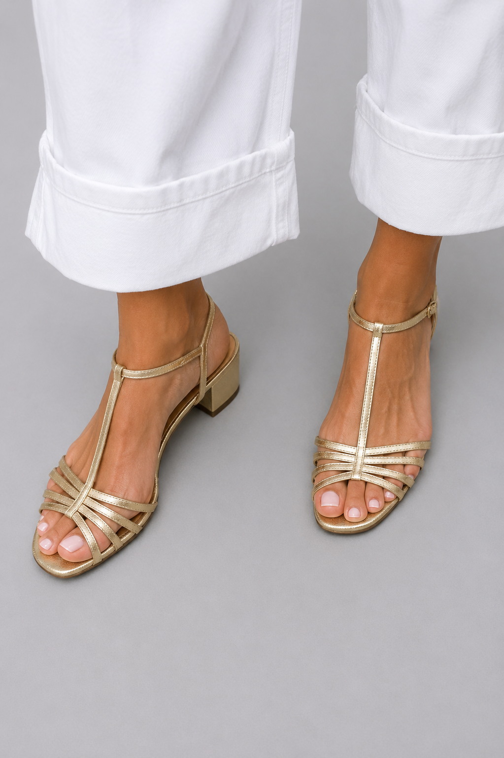 Allegra | Golden Everyday Elegance Sandals