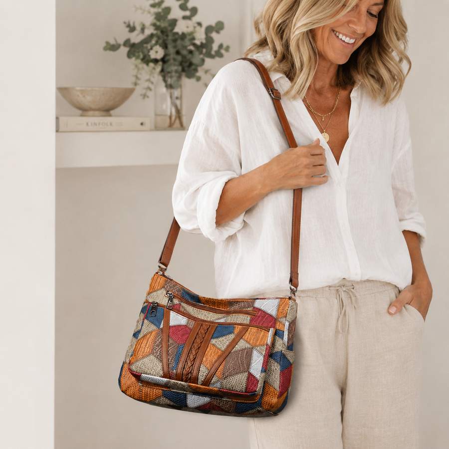Nella - Patchwork Handbag