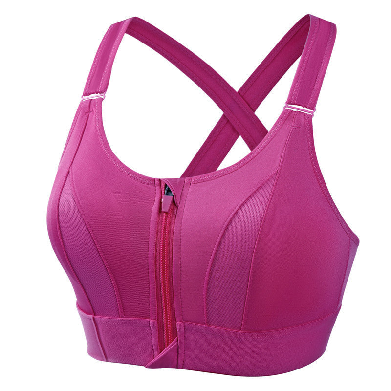 Lora | Easy-On Front Zip Support Bra
