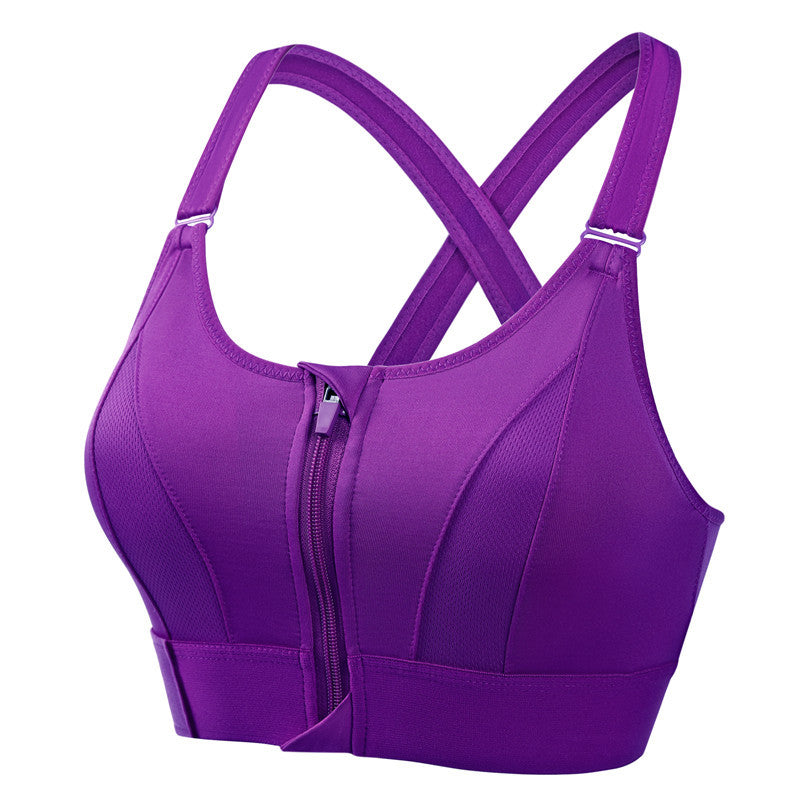 Lora | Easy-On Front Zip Support Bra
