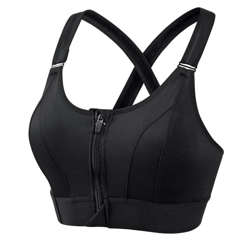 Lora | Easy-On Front Zip Support Bra