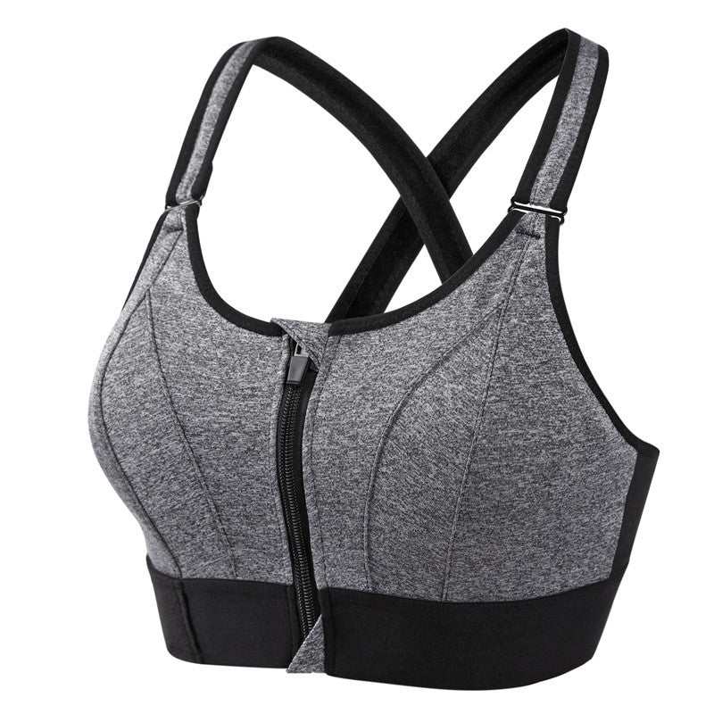 Lora | Easy-On Front Zip Support Bra