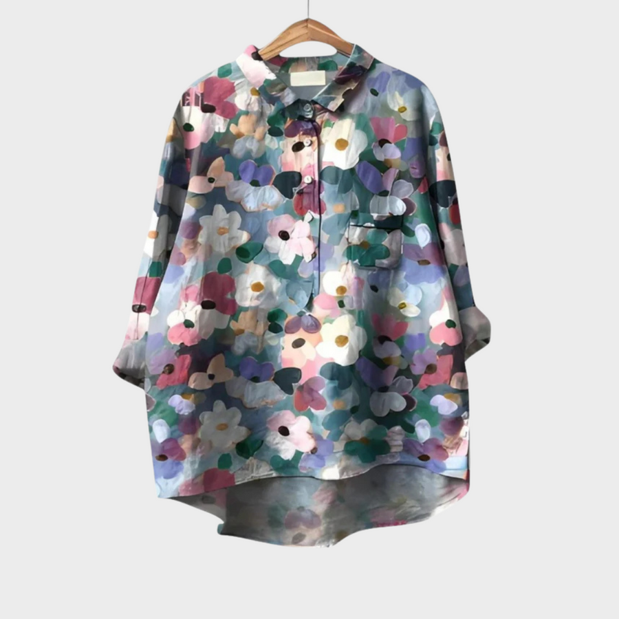 Allison | Elegant Breezy Summer Blouse