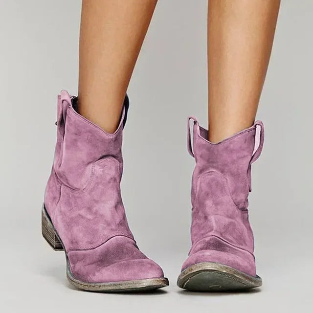 Dael™ | Vintage Western Ankle Boots