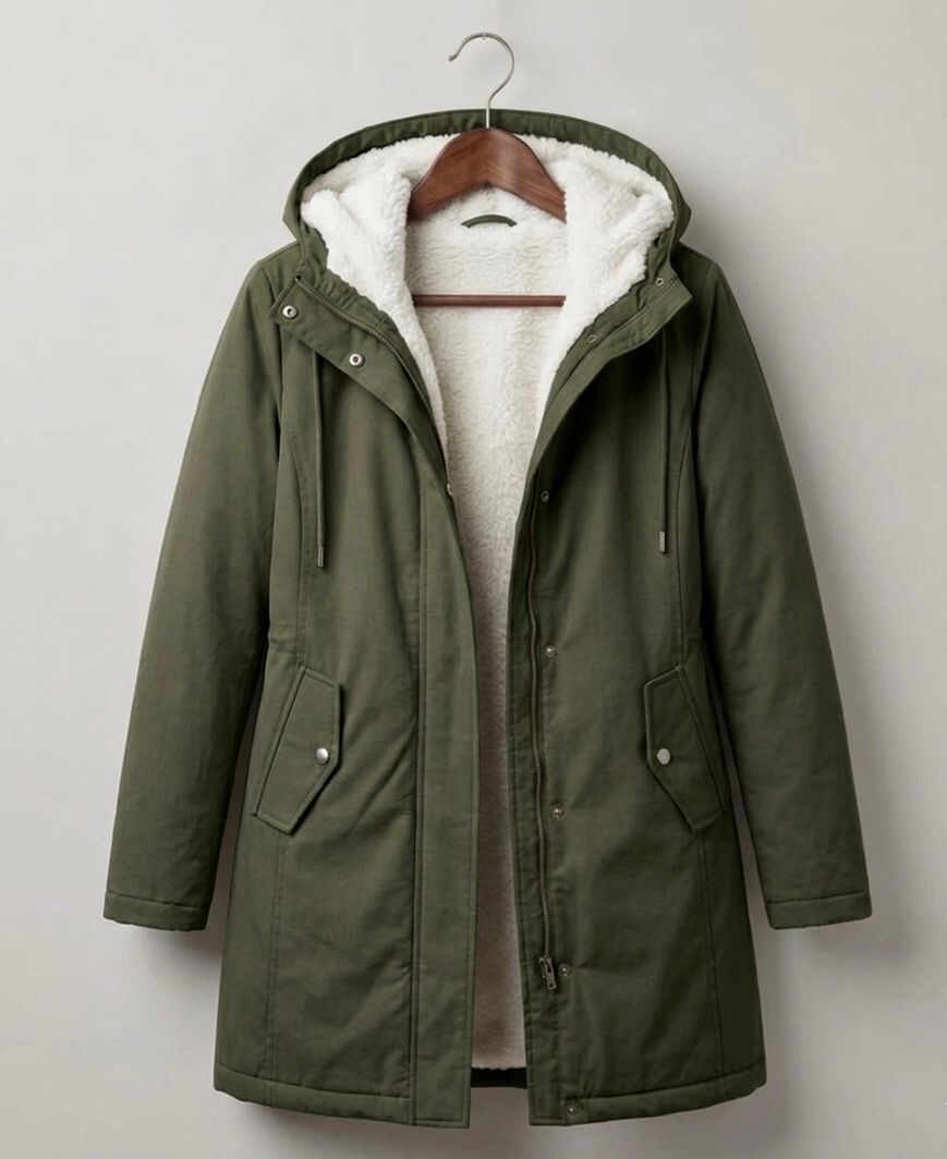 Women’s Cozy Hooded Weatherproof Coat