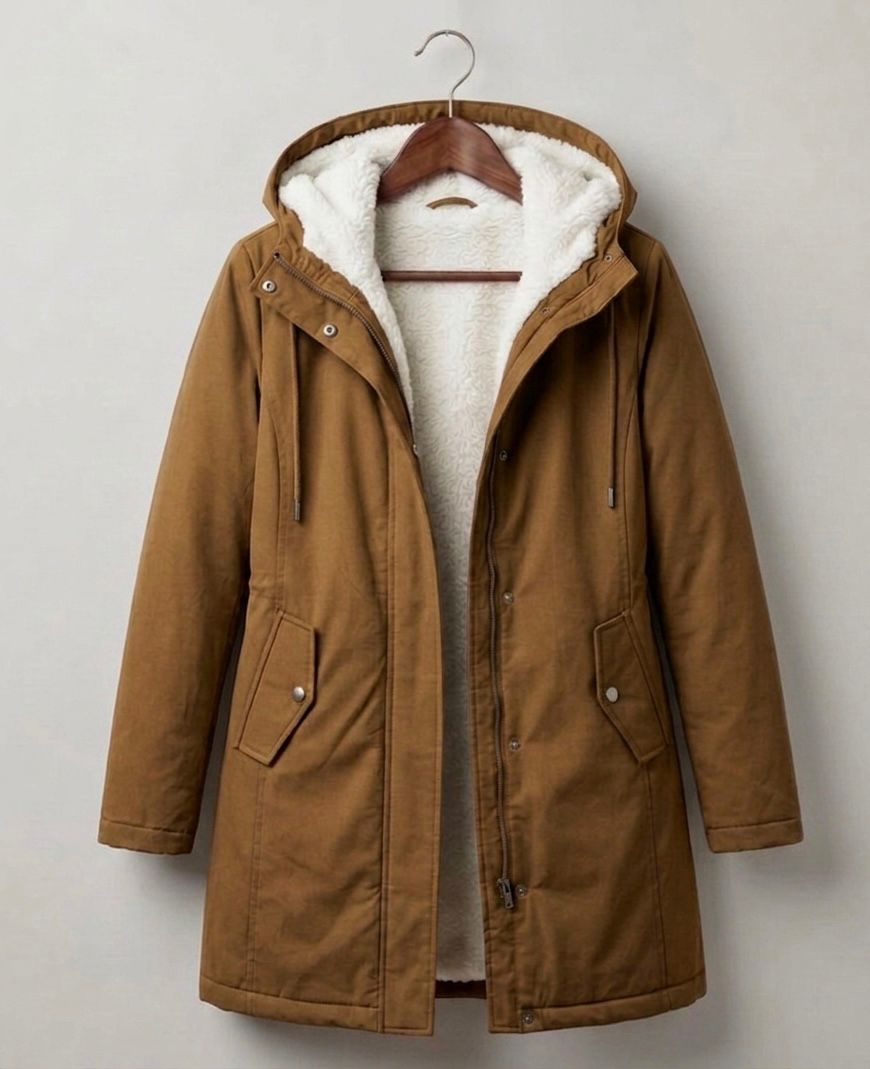 Women’s Cozy Hooded Weatherproof Coat