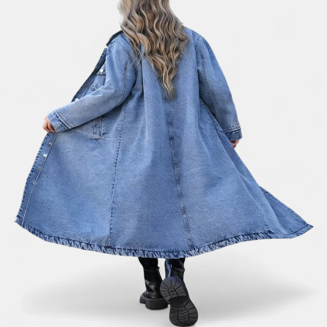 DENIM – Oversized Denim Coat